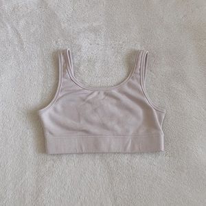 Aritzia marble lilac airy fleece top